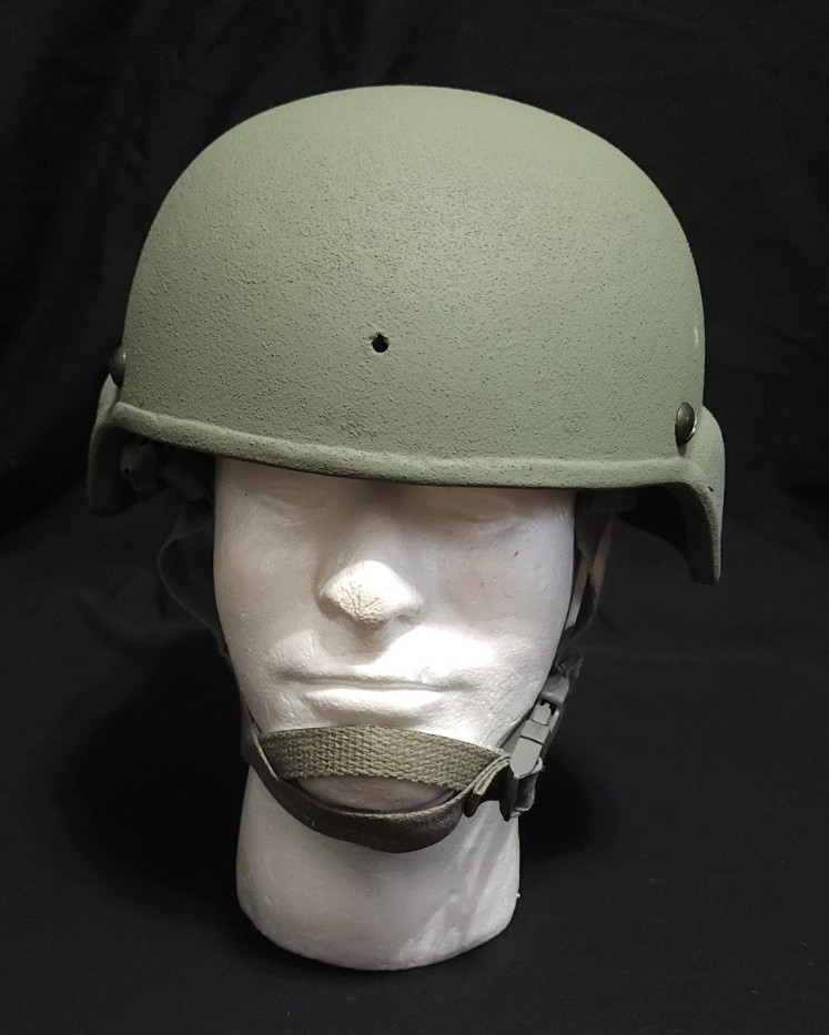 Military Issue Advanced Combat Helmet Ballistic (ACH) w/ Pads & Chinstrap