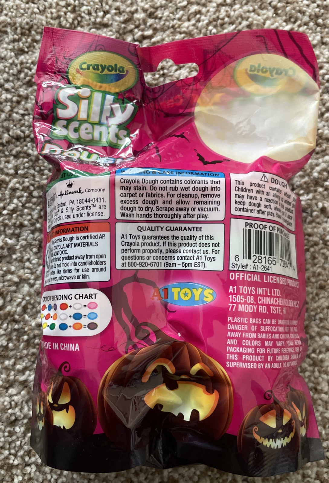 Silly Scents Halloween Dough 8 Count Tubs