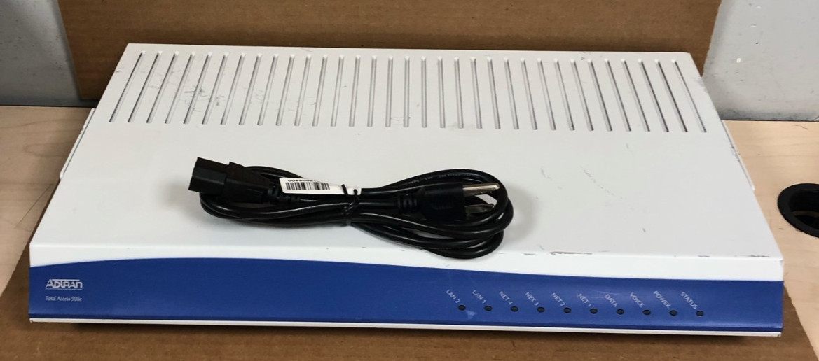 Adtran 4242908L1 Total Access 908e 2nd Gen W/RACK EARS (TESTED)