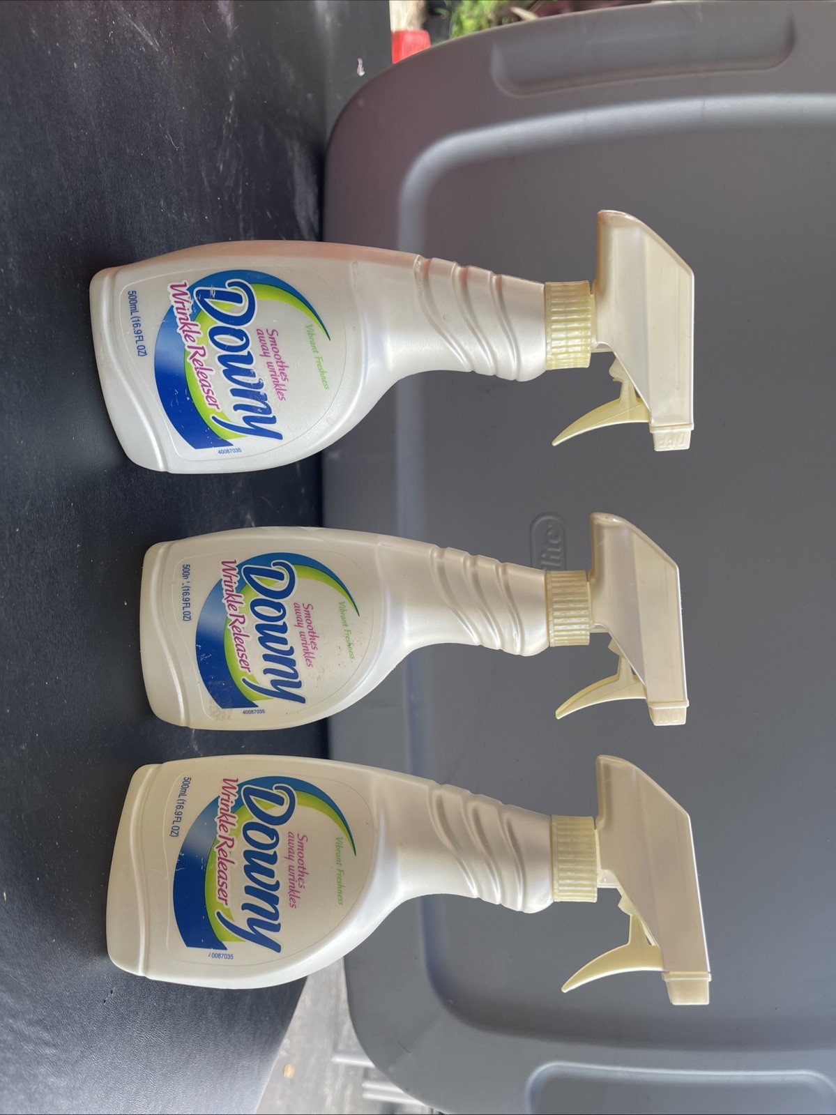 Lot Of 3 Bottles-Original Downy Wrinkle Releaser Light Fresh Scent 16.9 oz Each