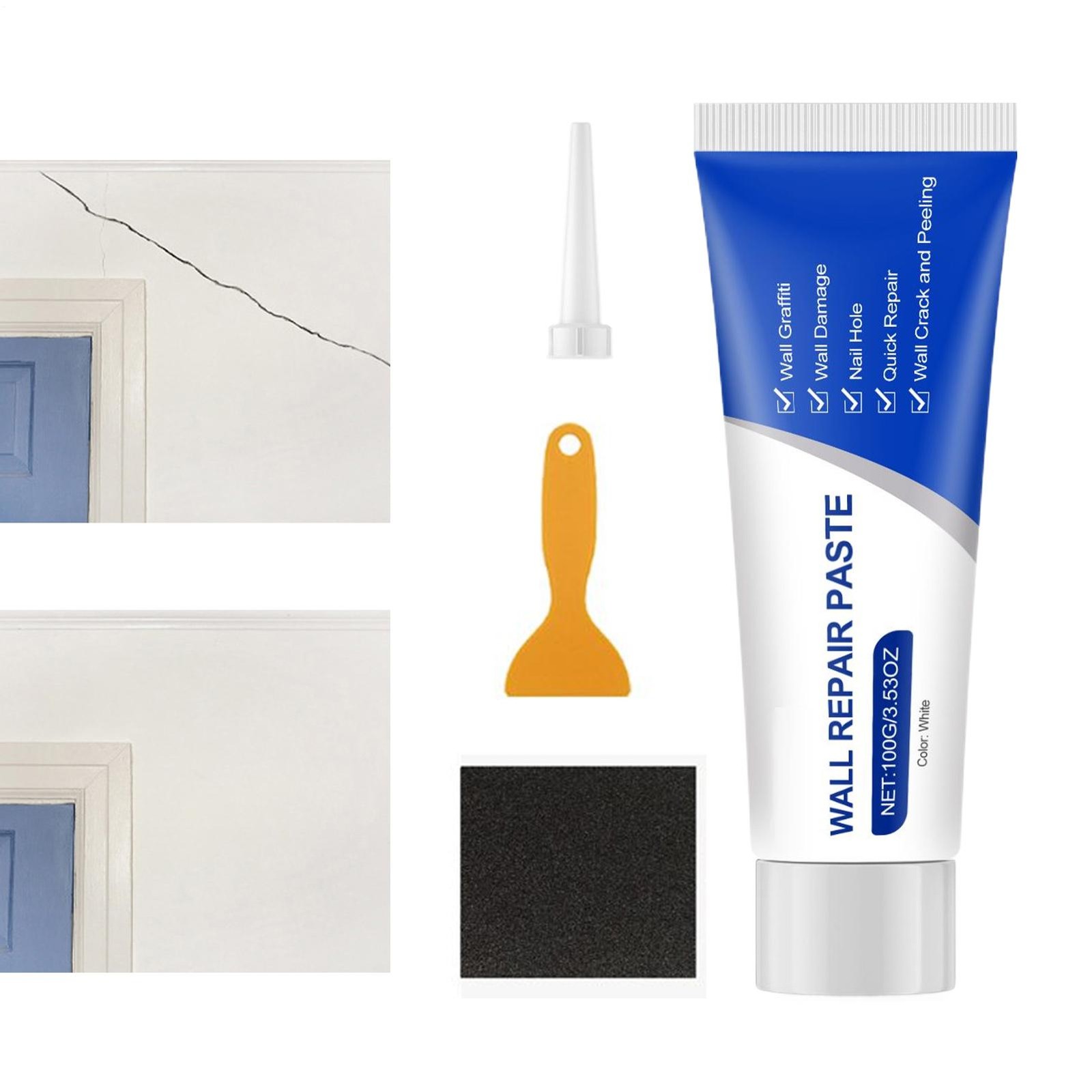 Drywall Repair Kit Easy Solution Putty Paste Wall Hole Repair Kit For Ceiling