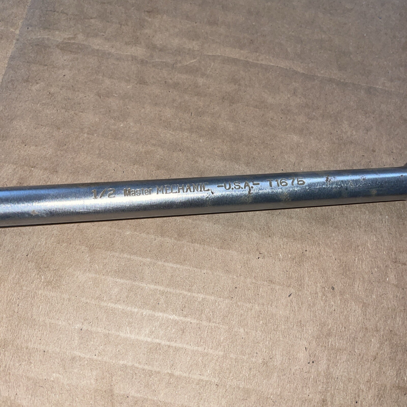1/2 MASTER MECHANIC 16" SPEEDER TOOL SOCKET T1675 RARE USED
