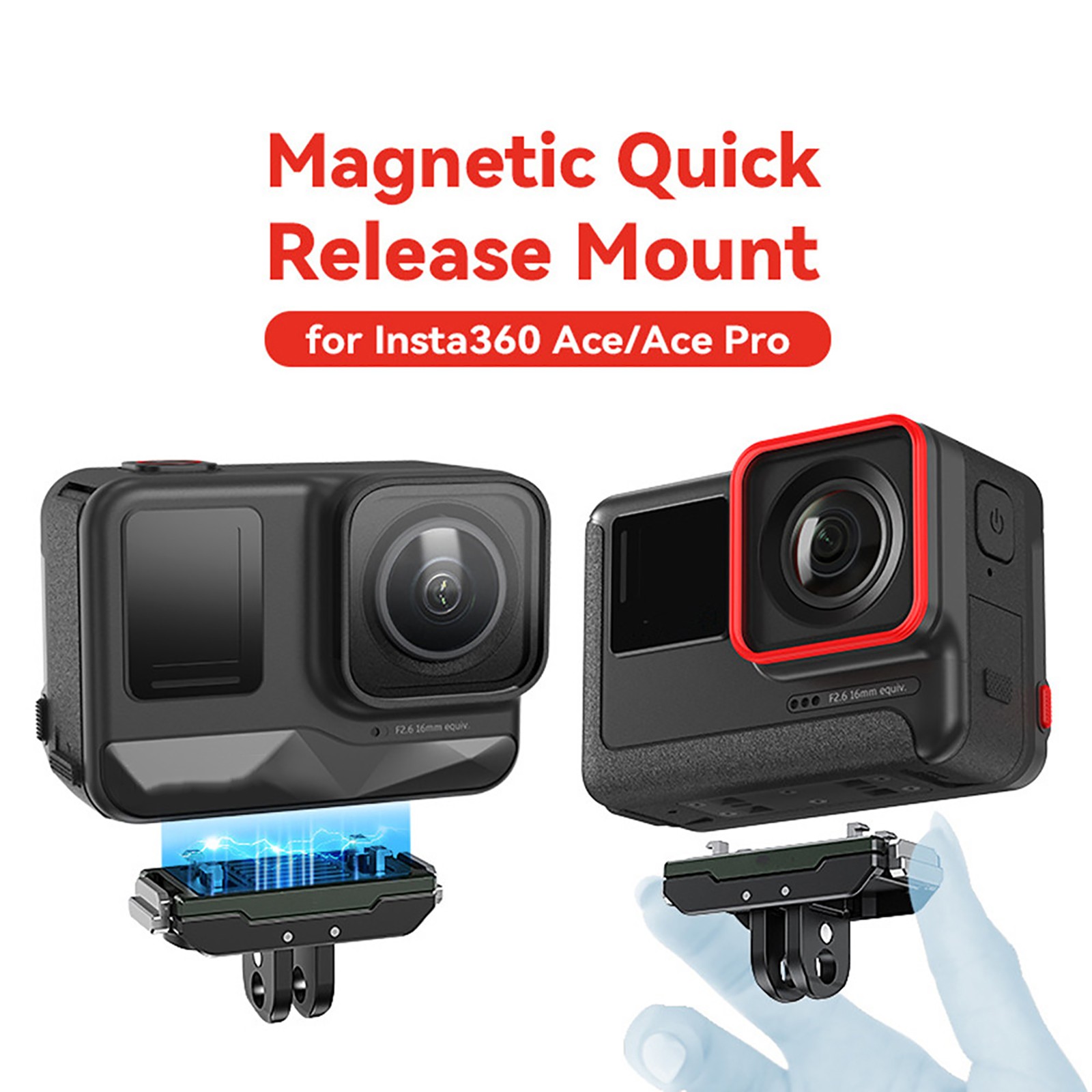 Camera Magnetic Quick Release Base Repair Accessories For Insta360 Ace Pro /Ace