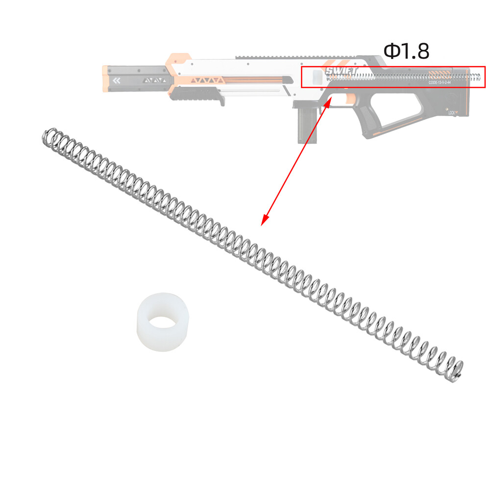 Workermod 1.8 Spring with Crash Pad for Swift Blaster