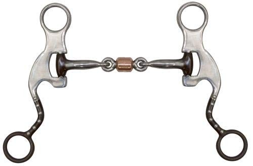 Showman 5" Brown Steel Dogbone Bit w/ Copper Roller