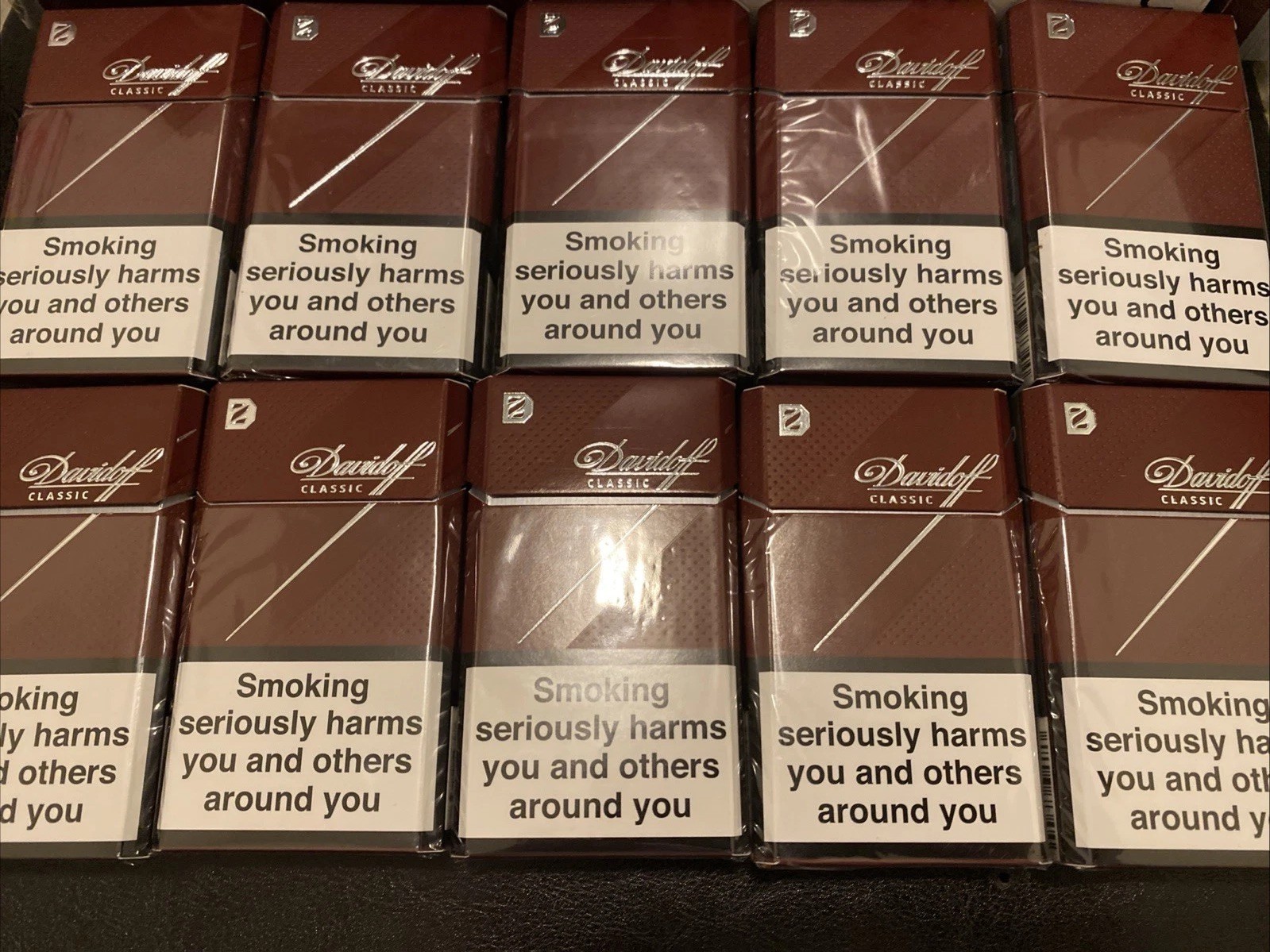 Davidoff Classic EMPTY 10 Boxes Cigarettes, Collectable, Crafts