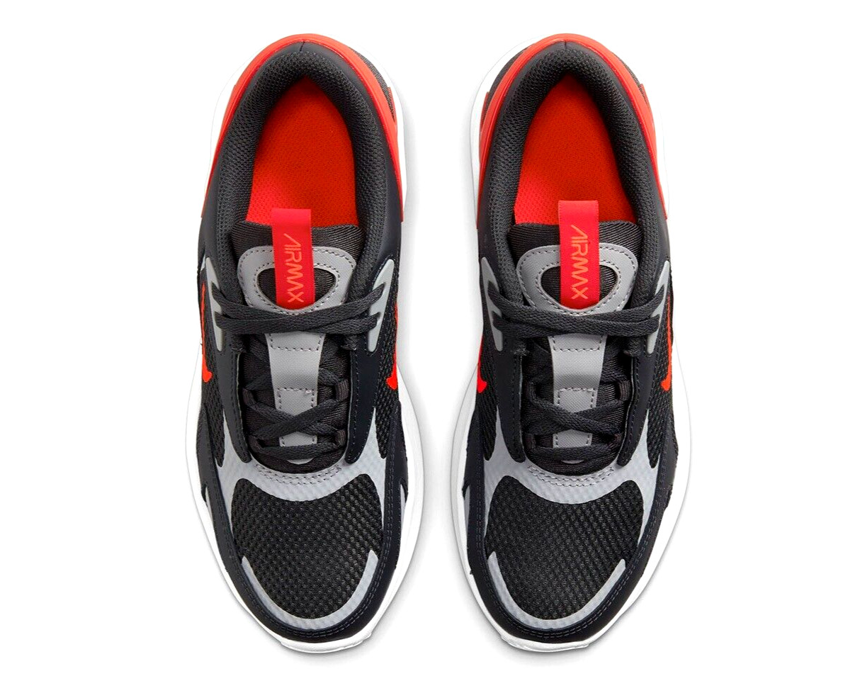 NIKE AIR MAX BOLT BLACK WHITE RED ATHLETIC SNEAKER SHOES 7Y = Size 8.5 WOMEN