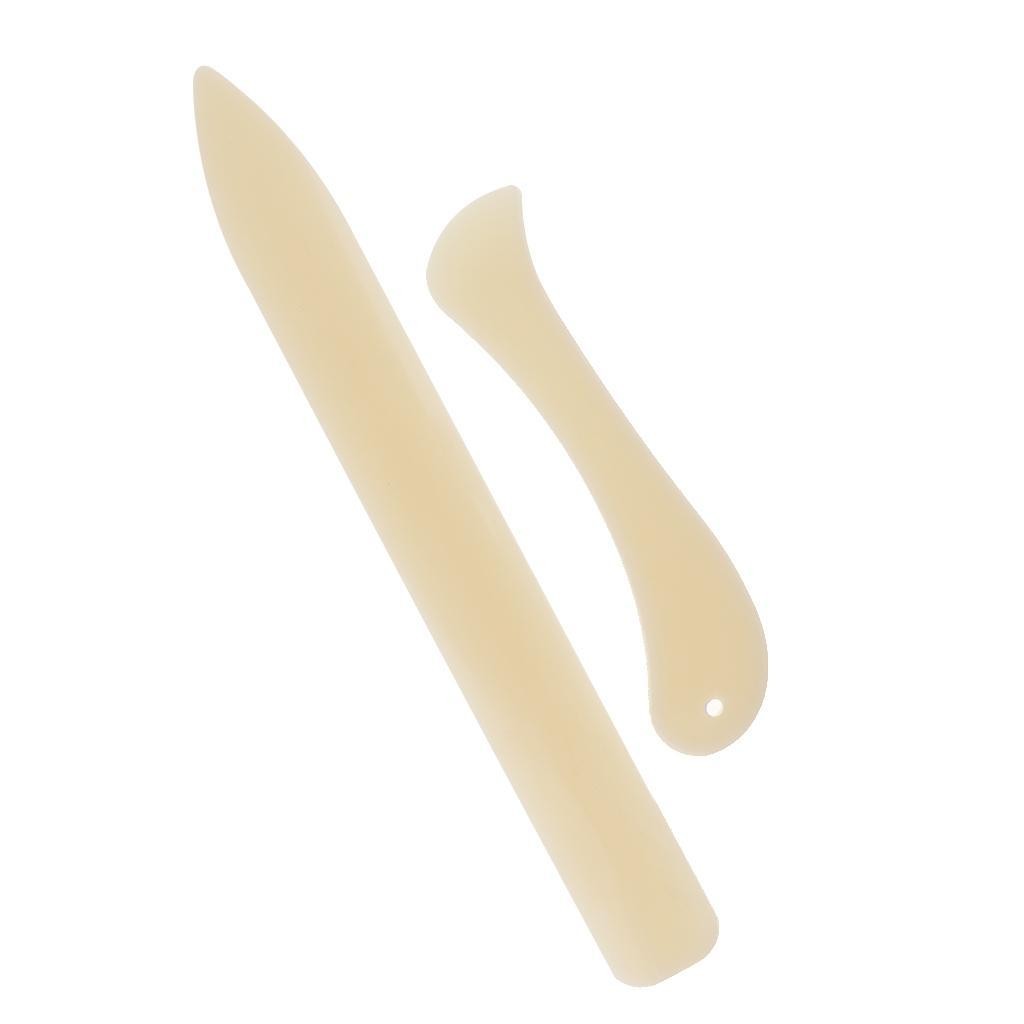 2pcs / Folder Made Of Plastic Pointed Tool For Paper Craft,