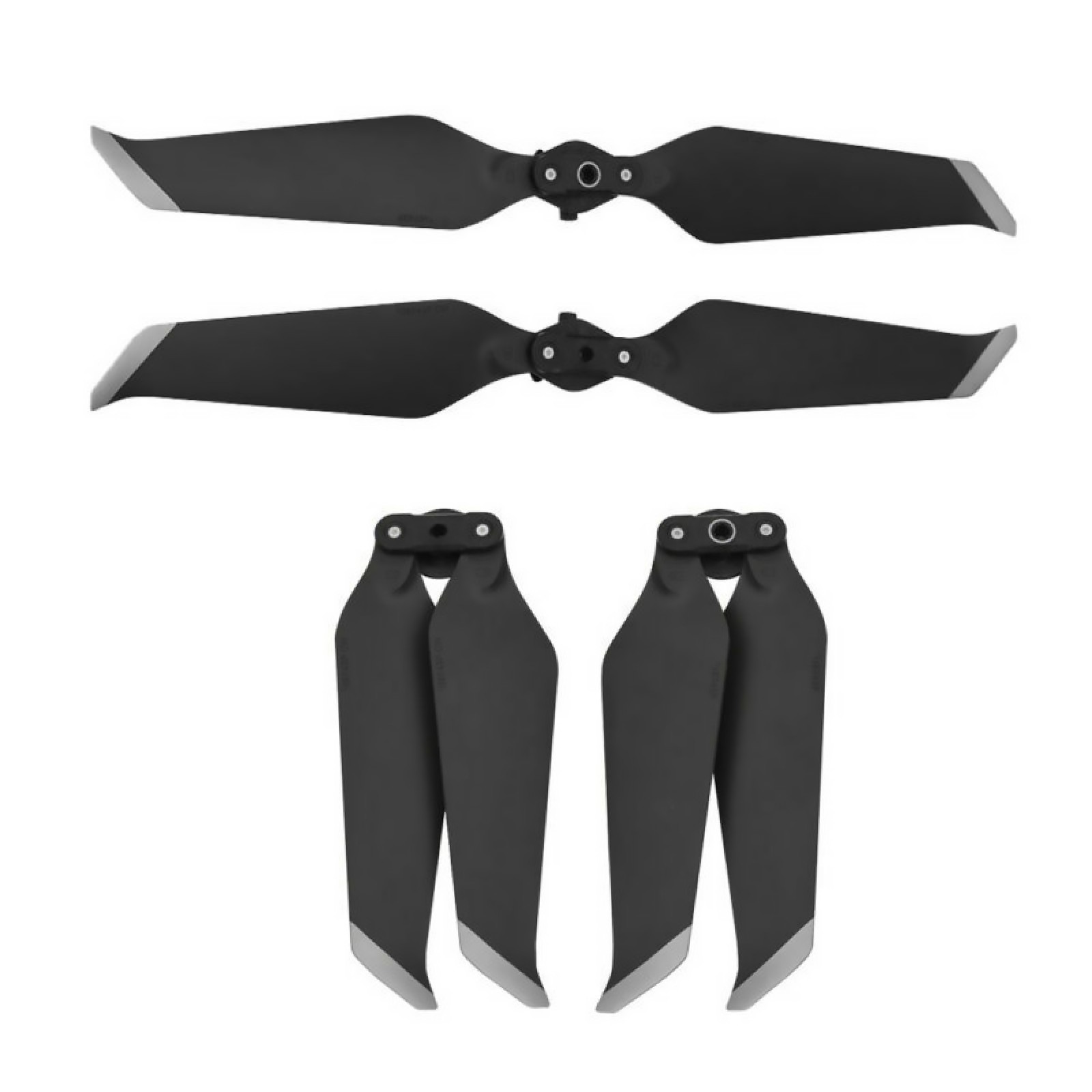 2Pair Plastic Flight Propeller Blade Props 8743F For DJI Mavic 2 Pro Zoom Drone