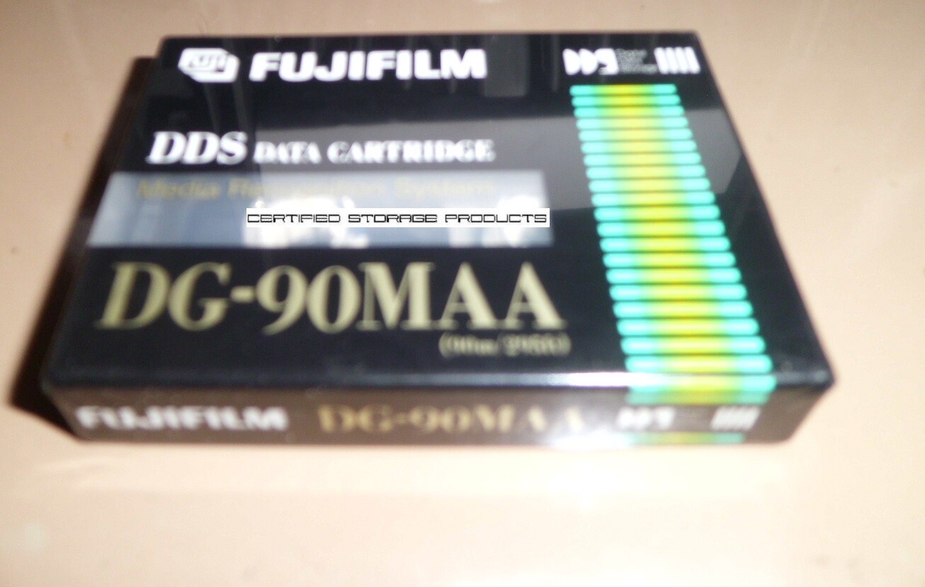 NEW 1/PK Fujifilm DDS-1 DG-90MAA 4mm 90M 2GB/4GB DAT4 Tape Cartridge DG-90M