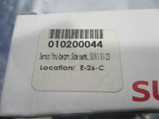 SUNX EX-23 Sensor Thru-beam, Side Sens, 452615