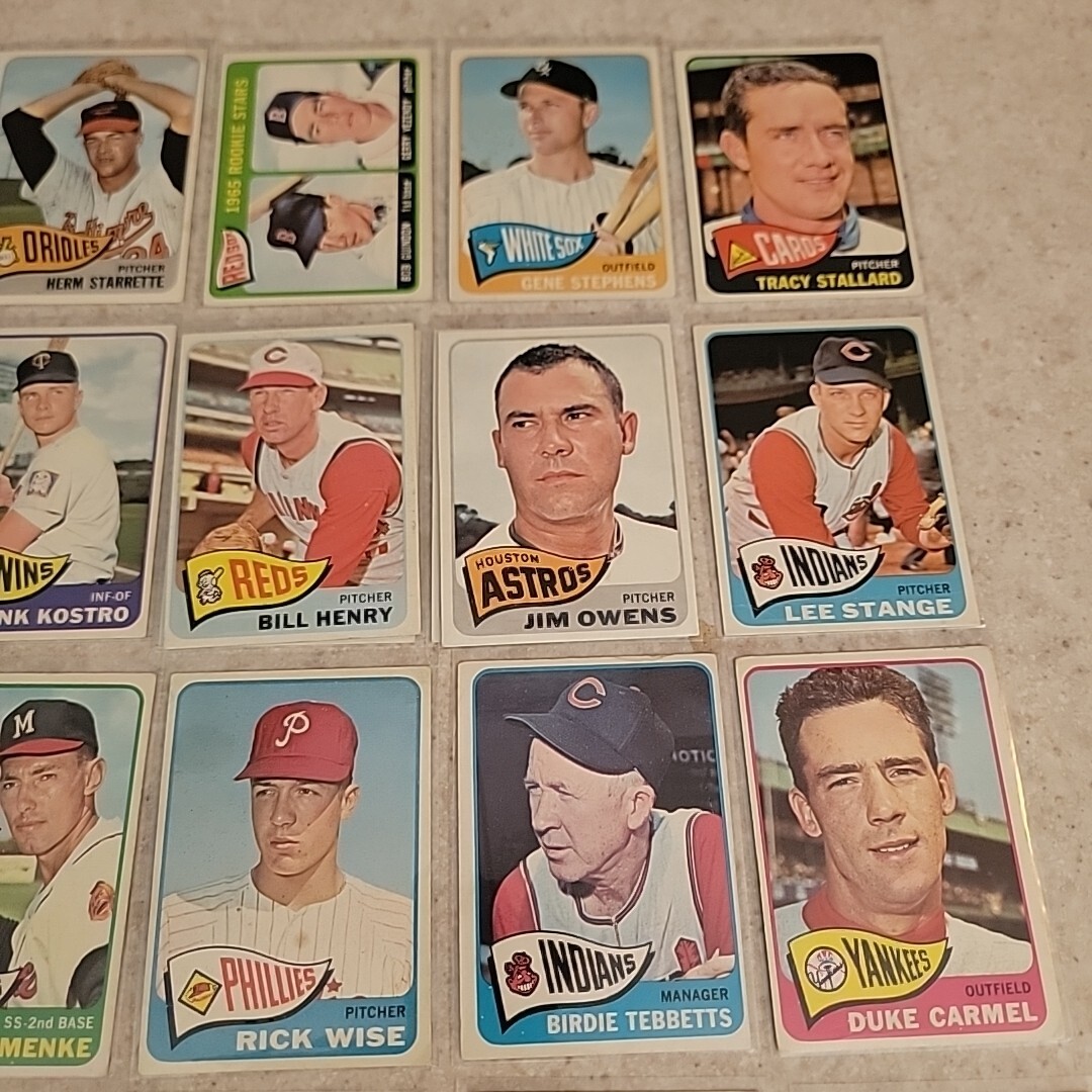 1965 Topps Baseball Your Choice