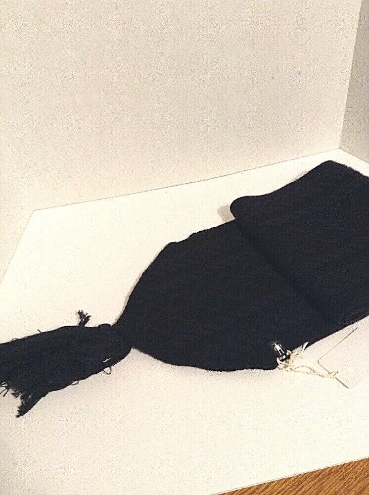 Smartwool Bunny Slope Scarf Black OSFM SW443-001 MSRP $65.00
