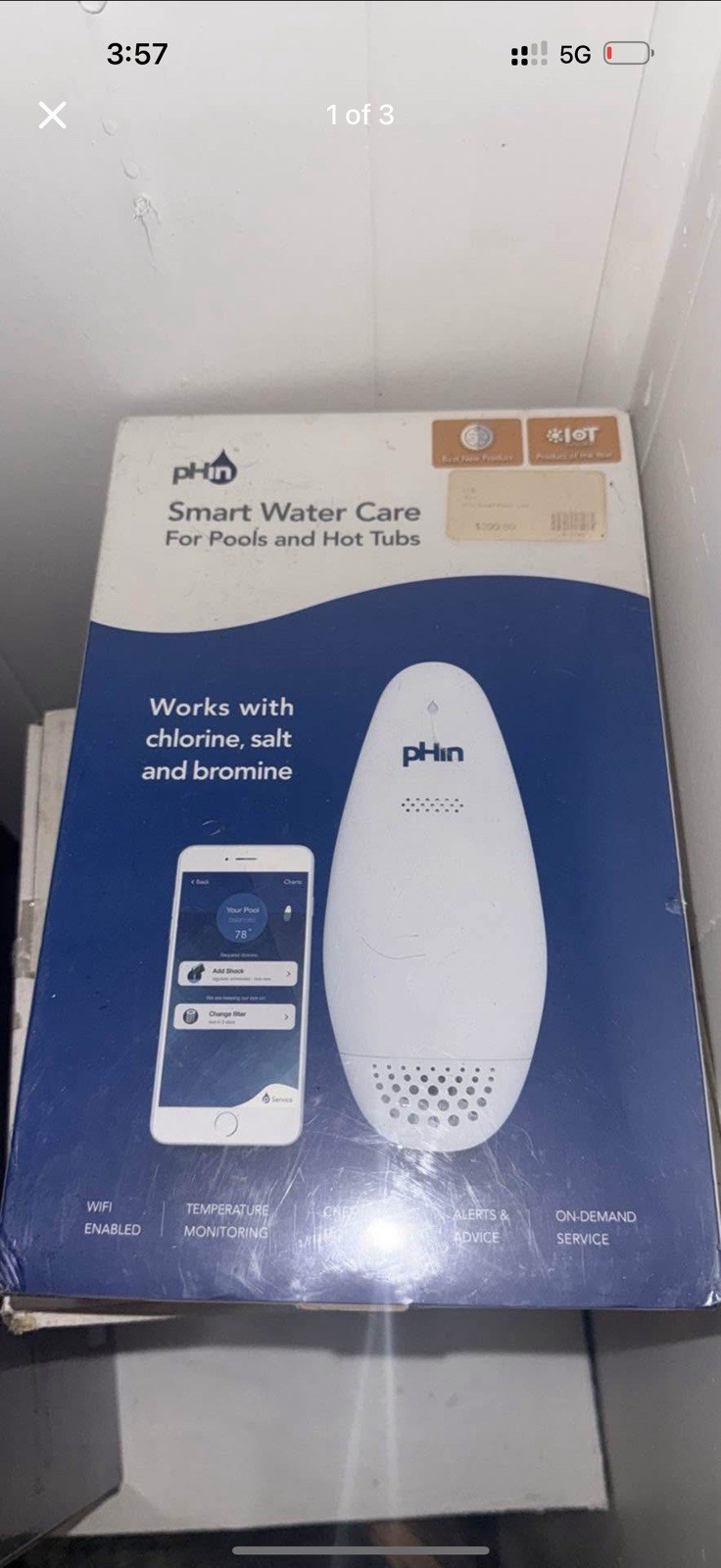 PHin SMART WIFI ENABLED WATER CARE FOR POOLS & HOT TUBS