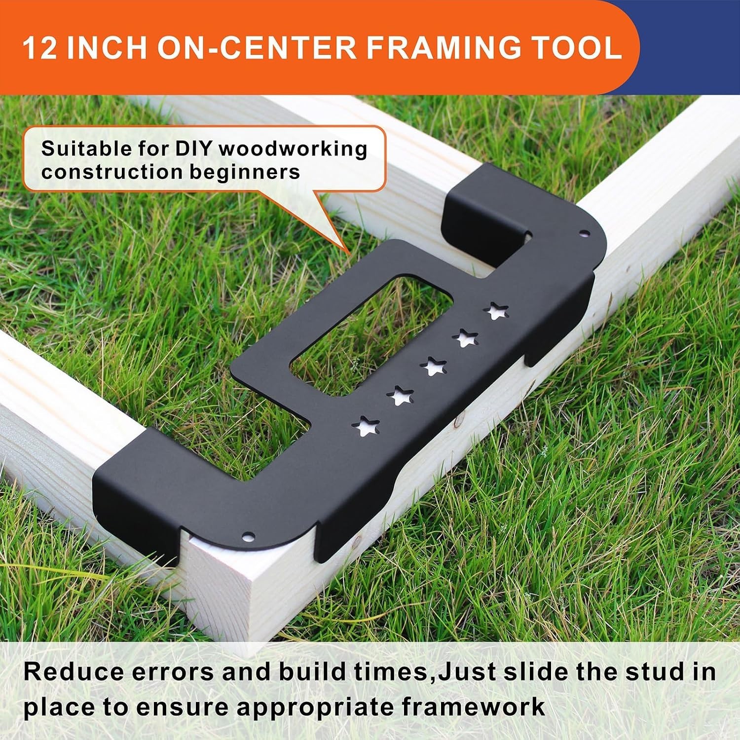 Framing Tools, 12 Inch Stud Layout Tool, Stud Framing Tool, 100% Stud Framing...