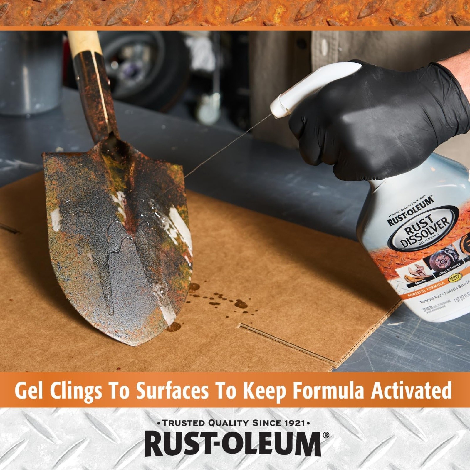 Rust-Oleum Rust Dissolver Trigger Spray Gel | Heavy-Duty
