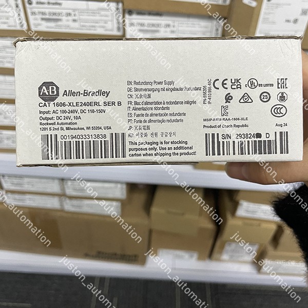 Allen‑Bradley 1606‑XLE240ERL Original In Stock 24V Fixed Output | Free Shipping