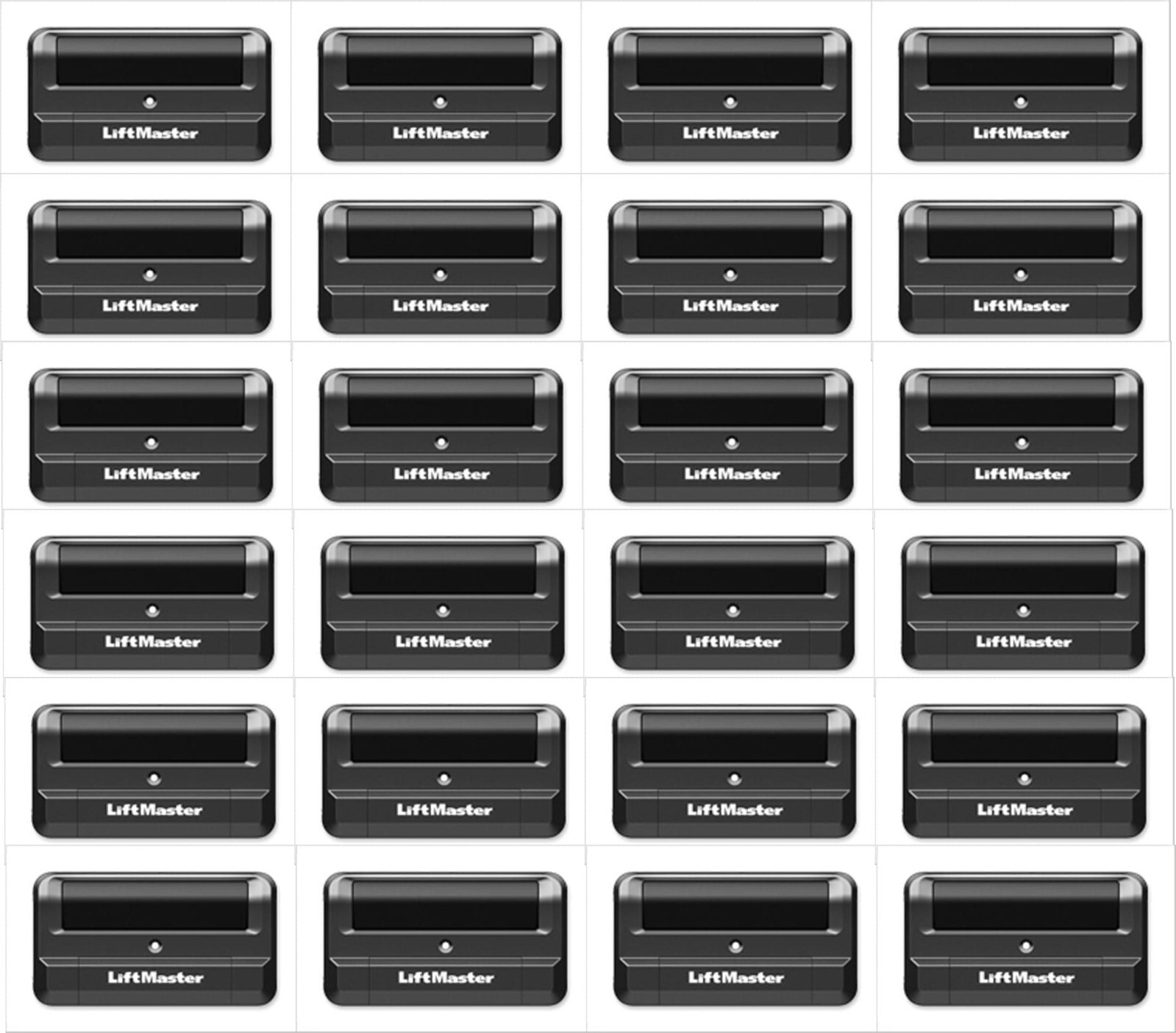 LiftMaster 811LMXMC Garage /Gate  Remote Security+ 2.0 Encrypted DIP LOT OF 24