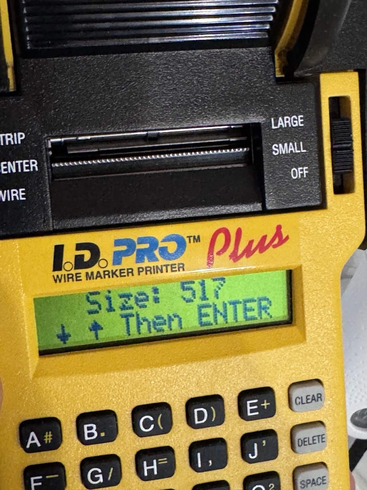 Brady I.D. Pro Plus Model 33980 - Complete
