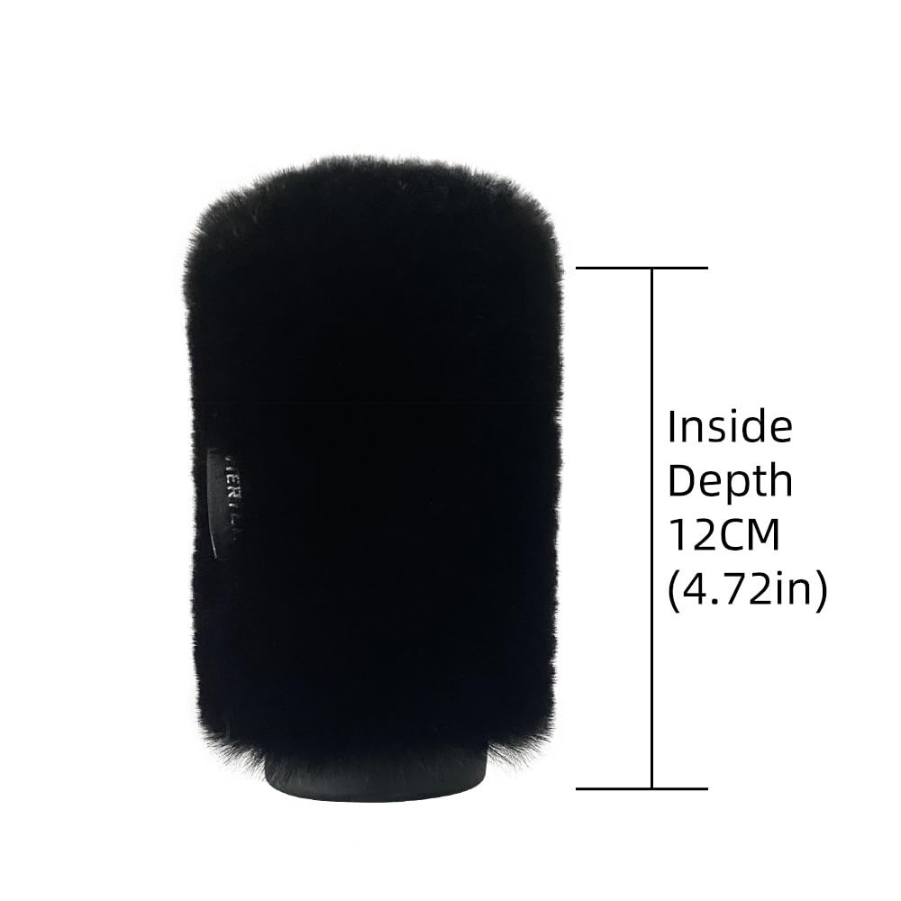 Microphone Wind Muff Pop Filter For Sennheir MKE600 Shotgun Microphone Cover ...