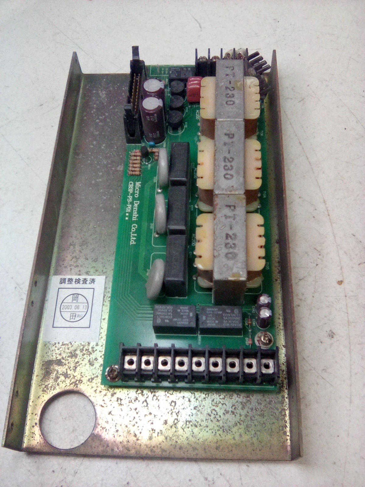 Micro Denshi CB3P-PS-P01 Circuit Control Board