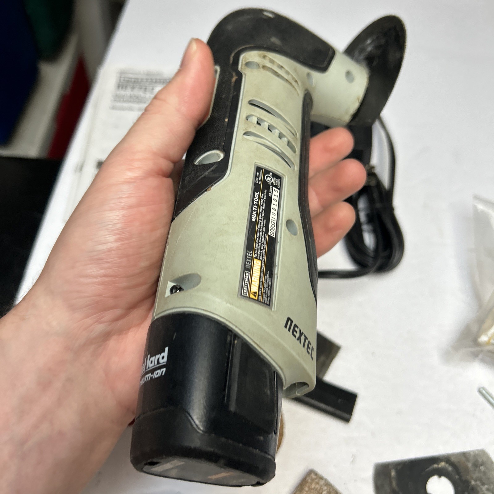 Craftsman Nextec 12 Volt Compact Multi-Tool Charger Battery Accessories