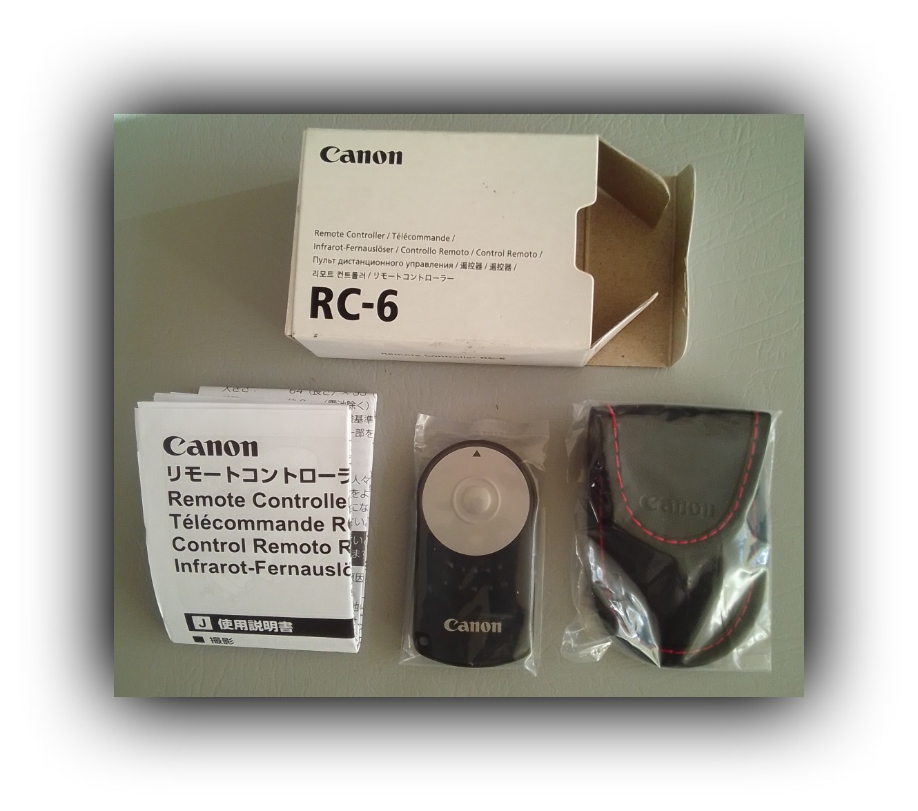 Vintage Canon RC-6 Camera Remote Controller *NEW*