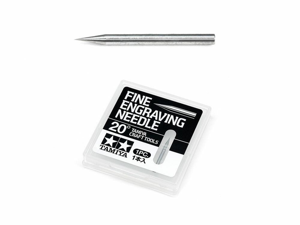Tamiya Craft Tools FINE ENGRAVING NEEDLE 20° 74148
