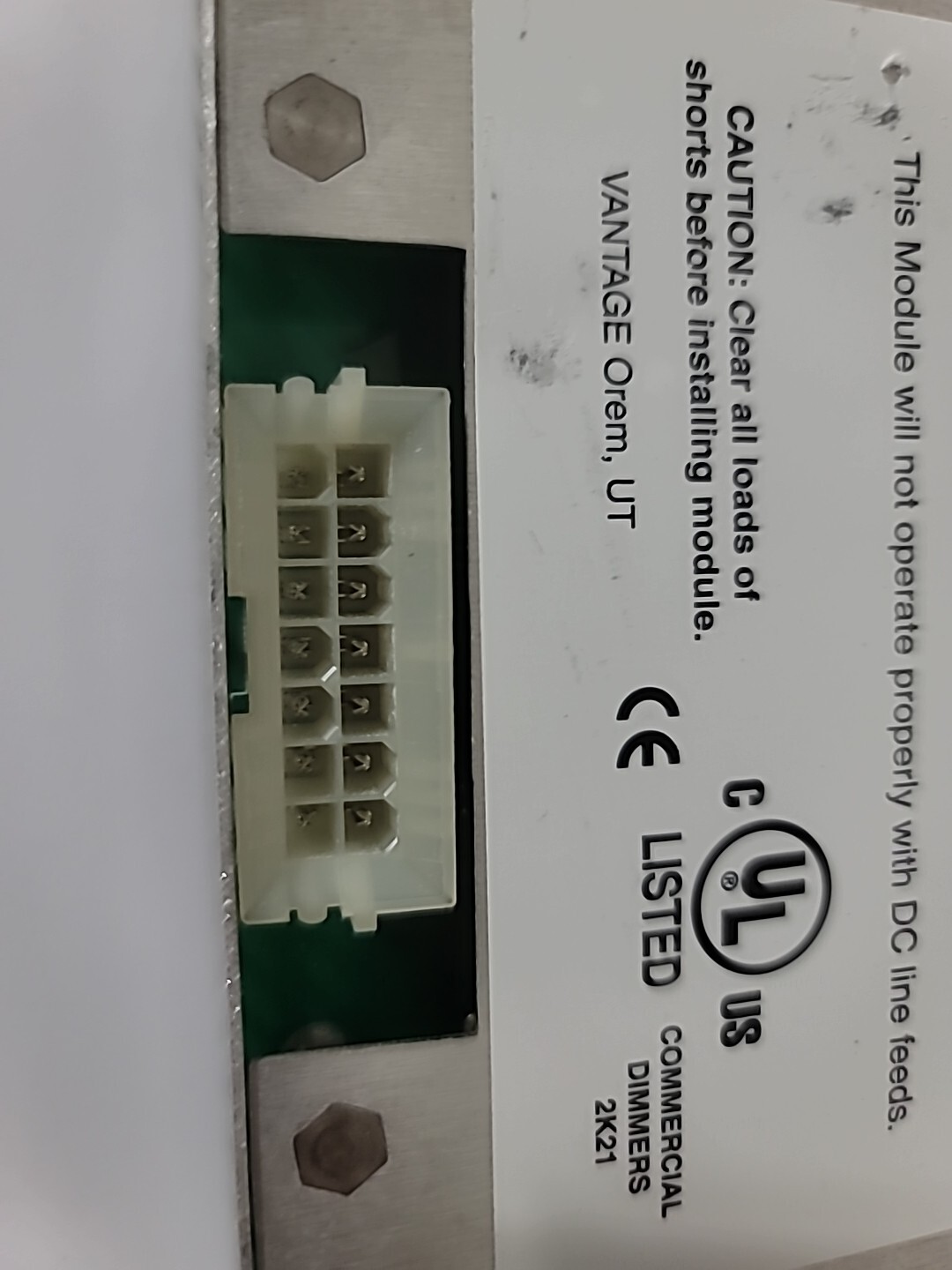 Vantage Module AR8008-120 120V Relay module