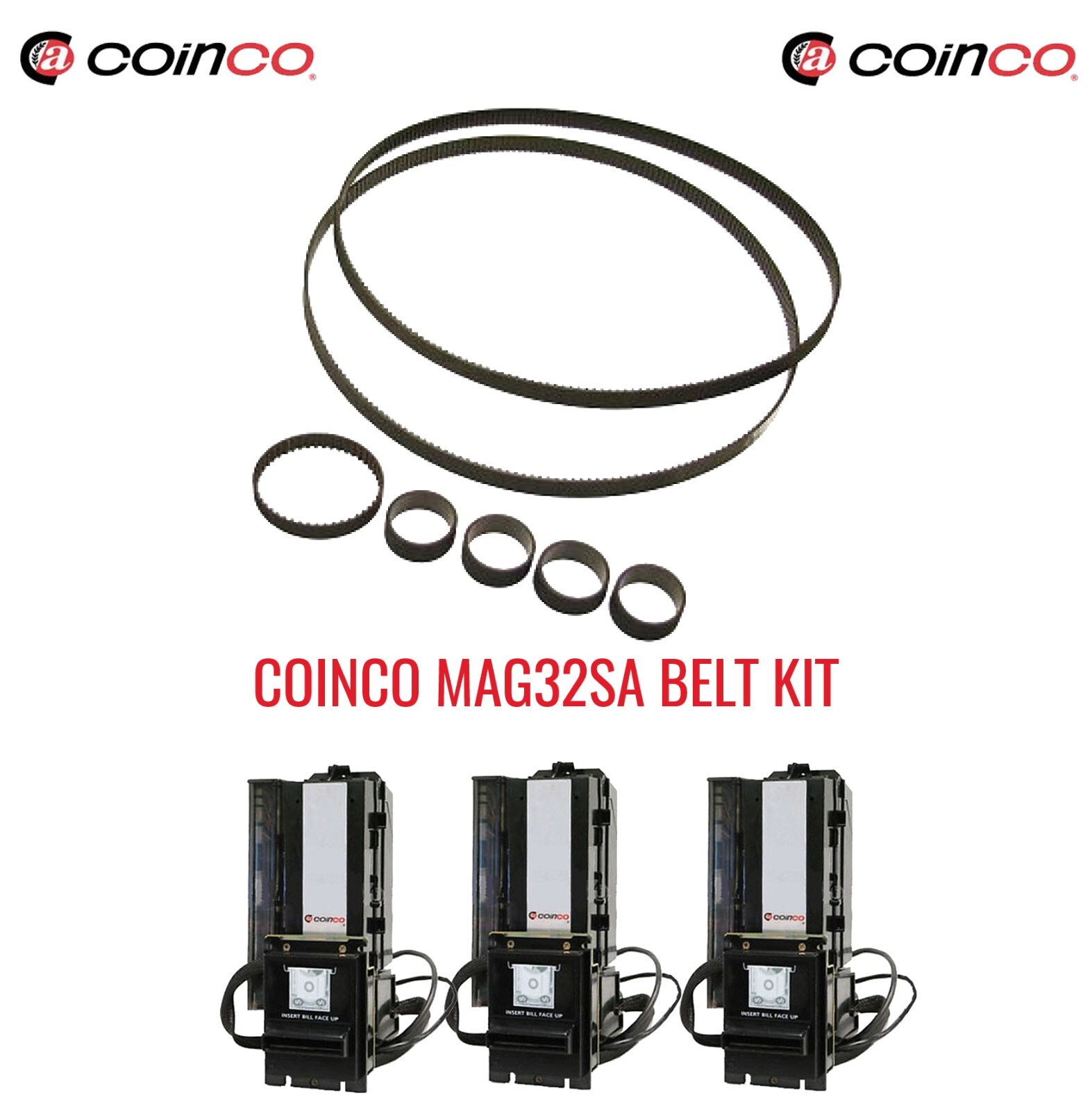 Coinco MAG32SA Bill Validator/Bill Acceptor Belt Kit