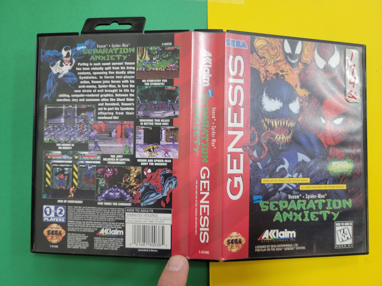 Separation Anxiety (Sega Genesis, 1995) – Case Only