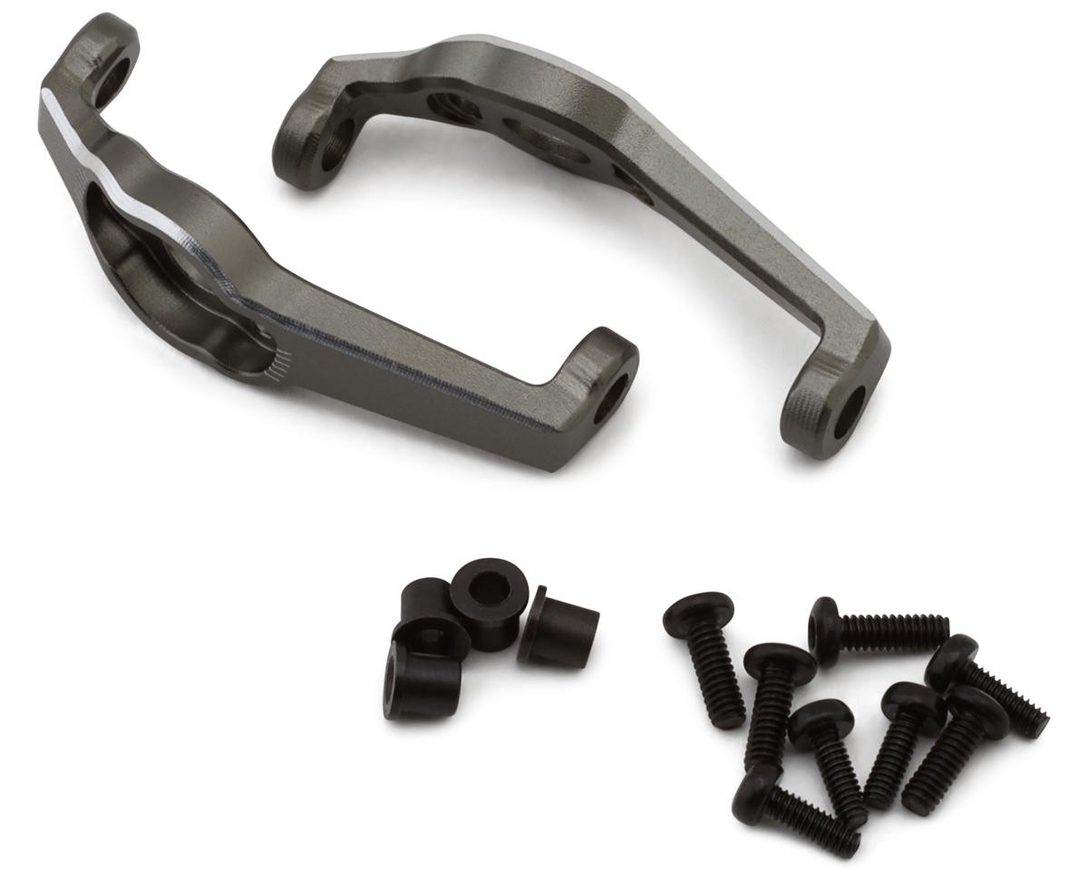 HPI Venture 18 Aluminum C-Hubs (Gunmetal) (2) (Portal Axle) [HPI161159]