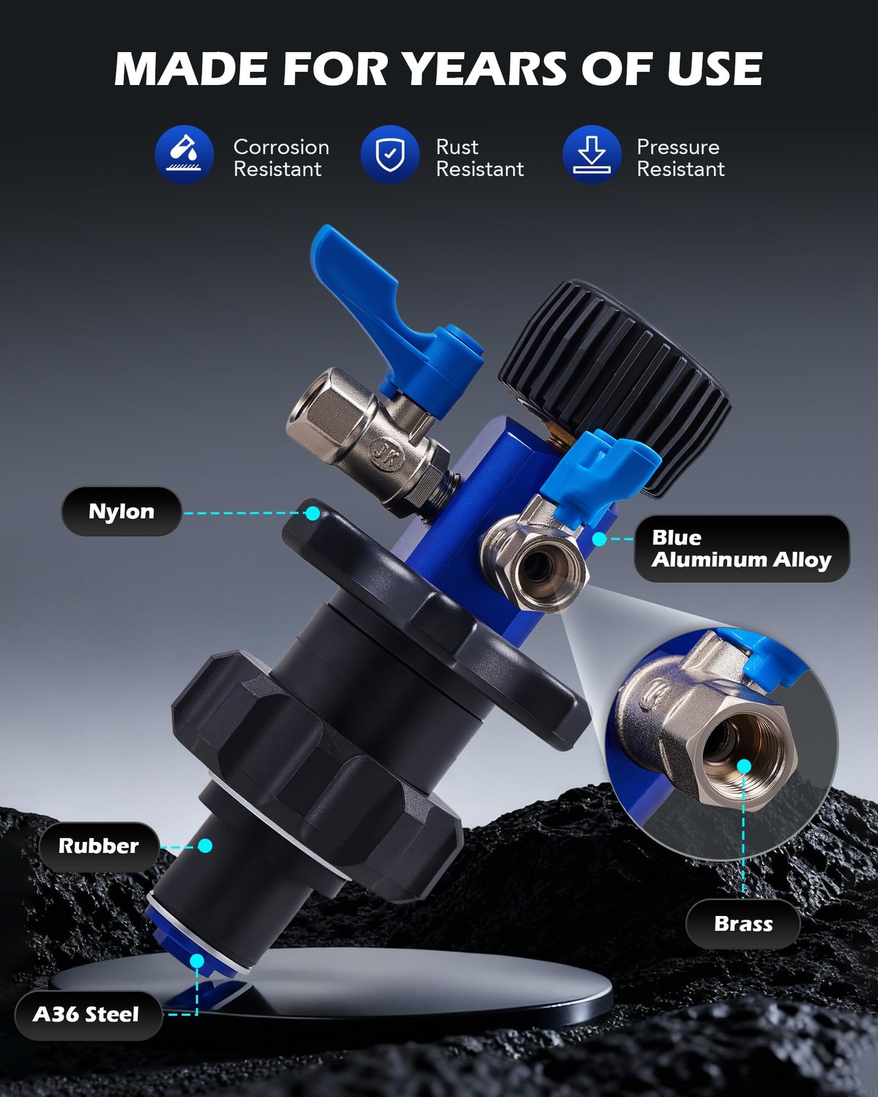 Orion Motor Tech Coolant Vacuum Refill Kit, Cooling System Fill Tool...