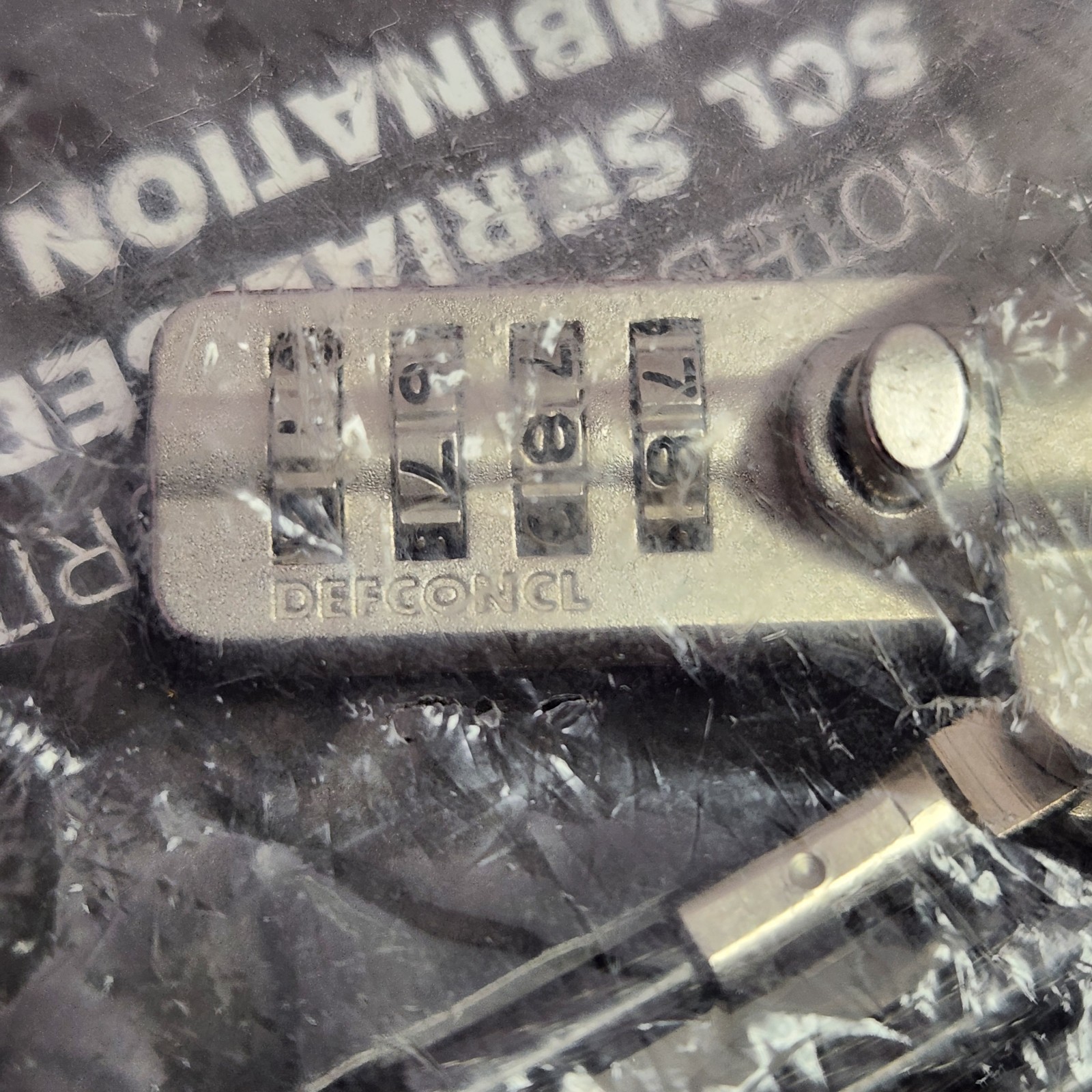 Targus Notebook Security DEFCON CL Serialized Combo Cable Lock Model: PA410S-25