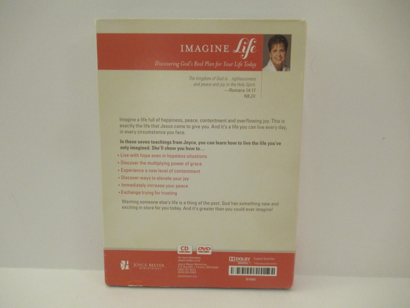 Joyce Meyer - Imagine LIfe - CD & DVD (6-Disc Set)