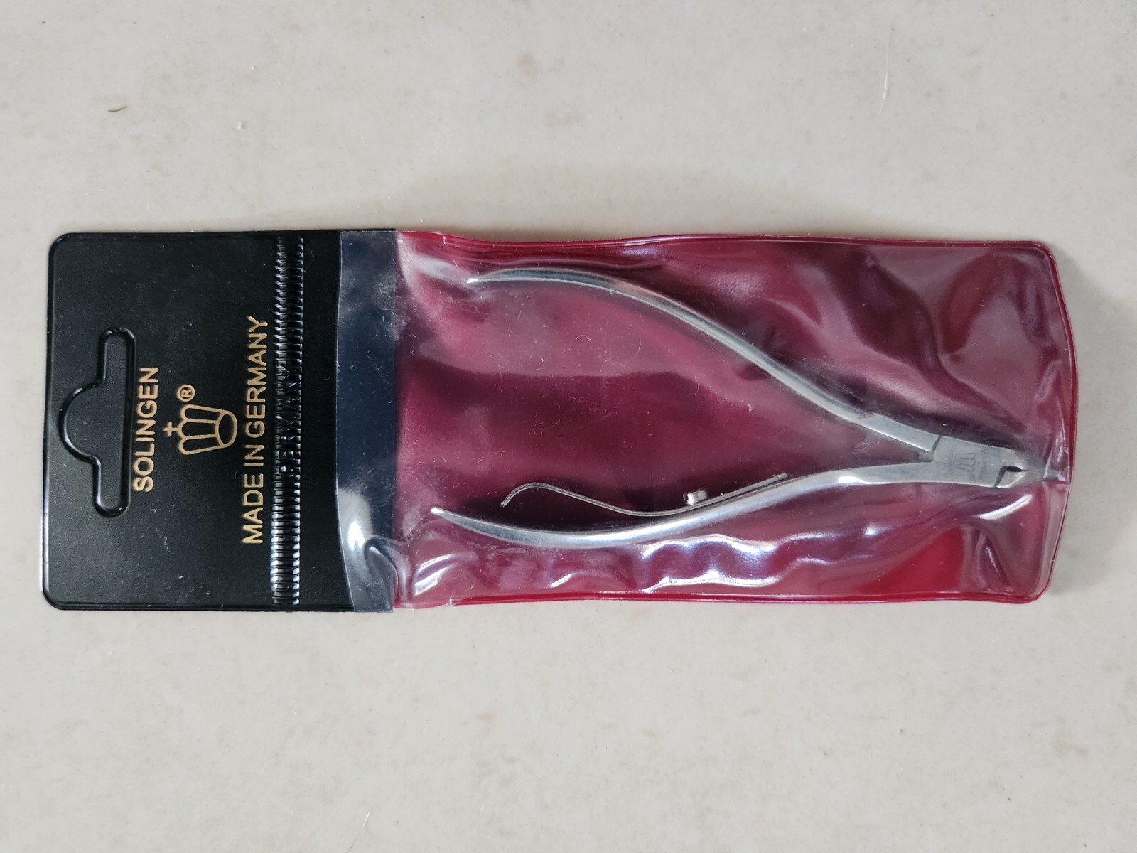 Solingen Stainless Cuticle Nipper, Made in Germany - Priority Shipping