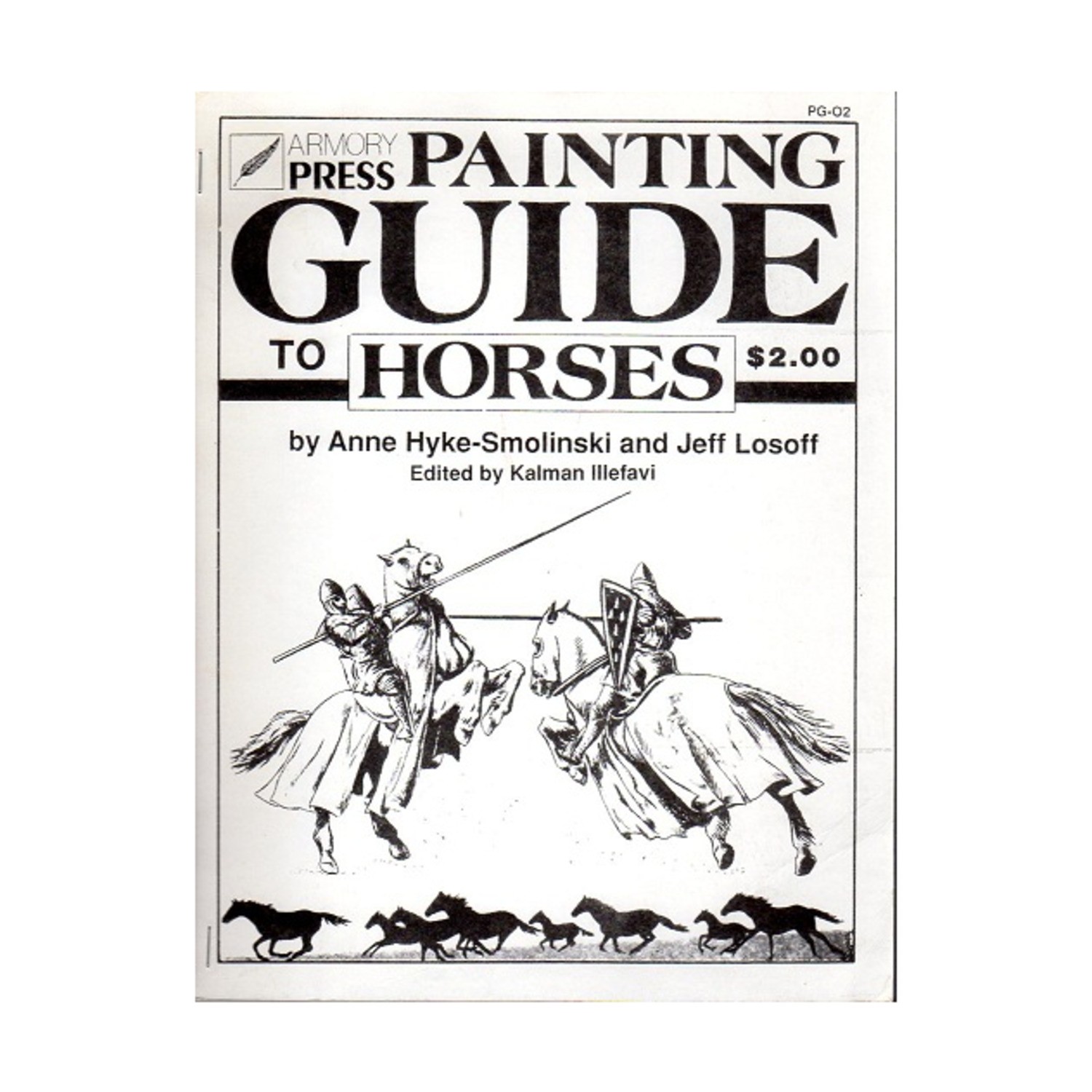 Armory Fantasy RPG Armory Press Painting Guide to Horses VG+
