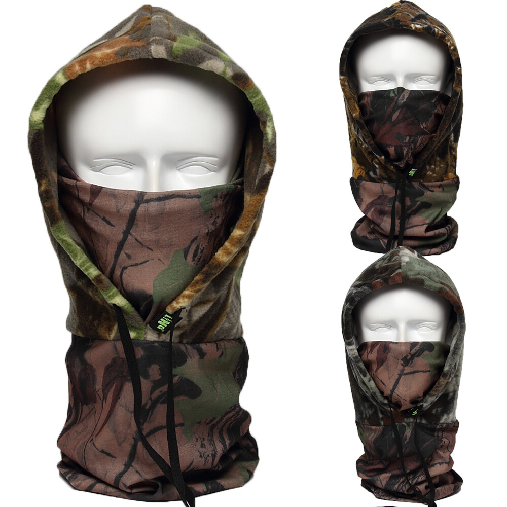 Winter Balaclava Ski Face Mask Cold Weather Windproof Thermal Hunting Head Hood
