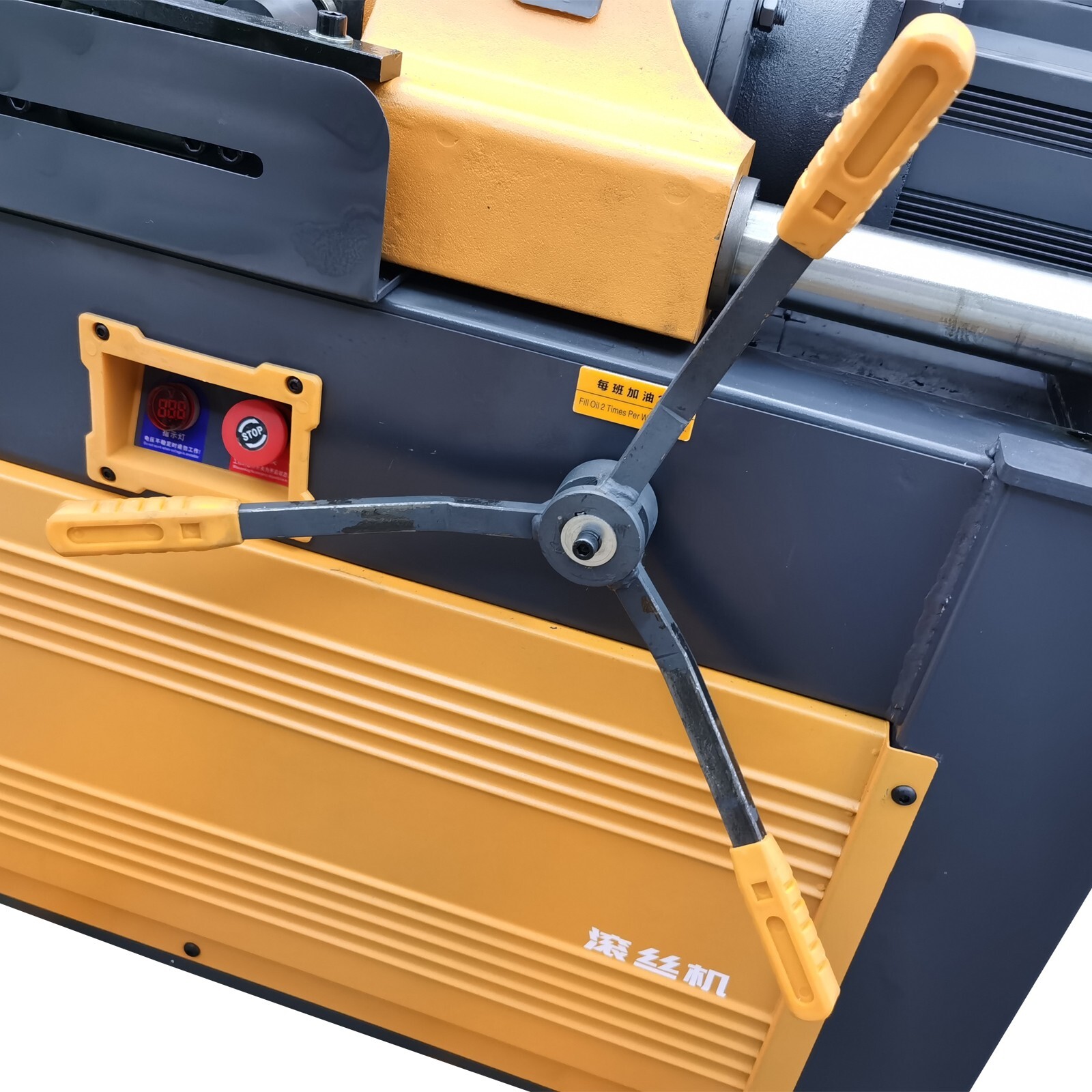 Steel Bar Rolling Machine Threader Roller Rebar Thread Stripping Machine 220V