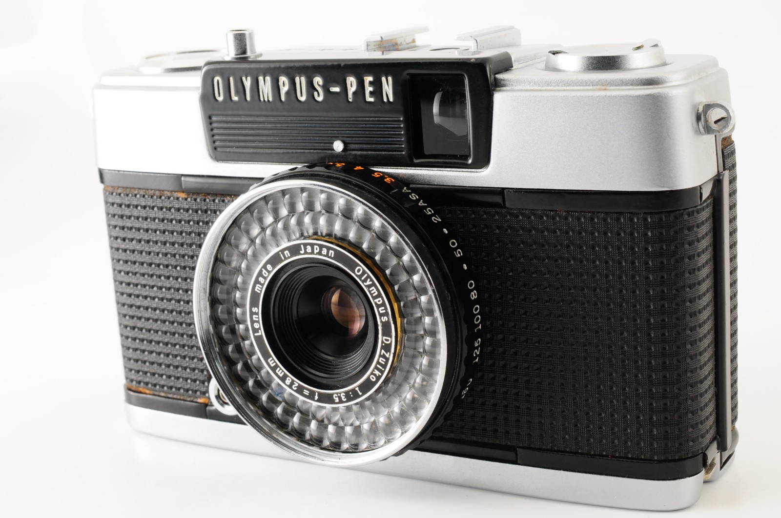 Red Flag OK [NEAR MINT] Olympus Pen EE-3 35mm Half Frame Film Camera From JAPAN