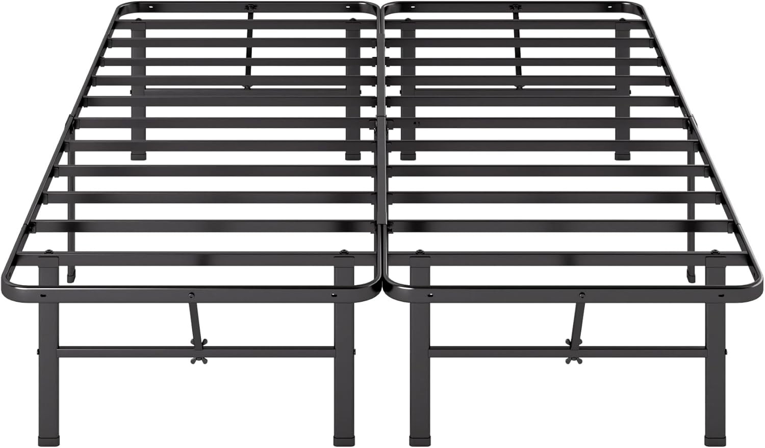 Rumi 14in Queen Metal Bed Frame Quick Assembly SmartBase® Mattress Foundation