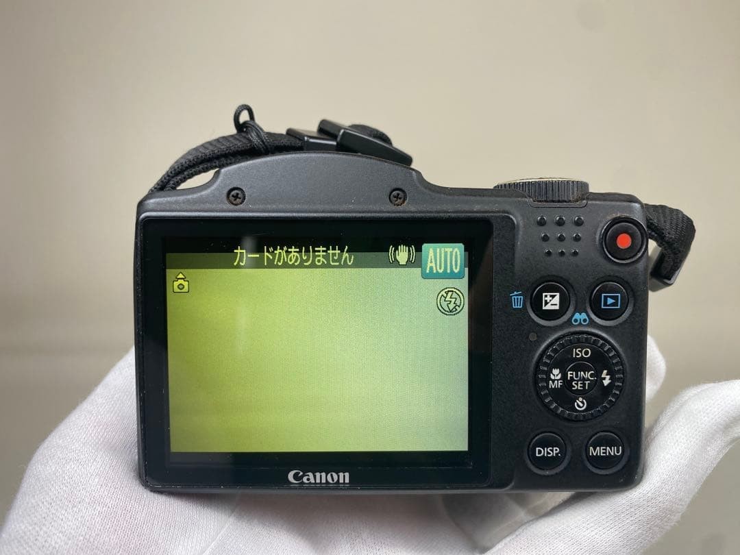 Canon SX500is Digital Camera Compact Tested with Battery LCD Burn