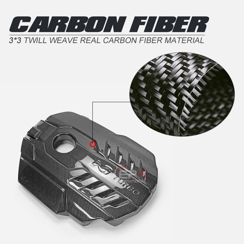 Carbon Fiber Engine Cover For Hyundai I30N/Kona N/Veloster N/Elantra N