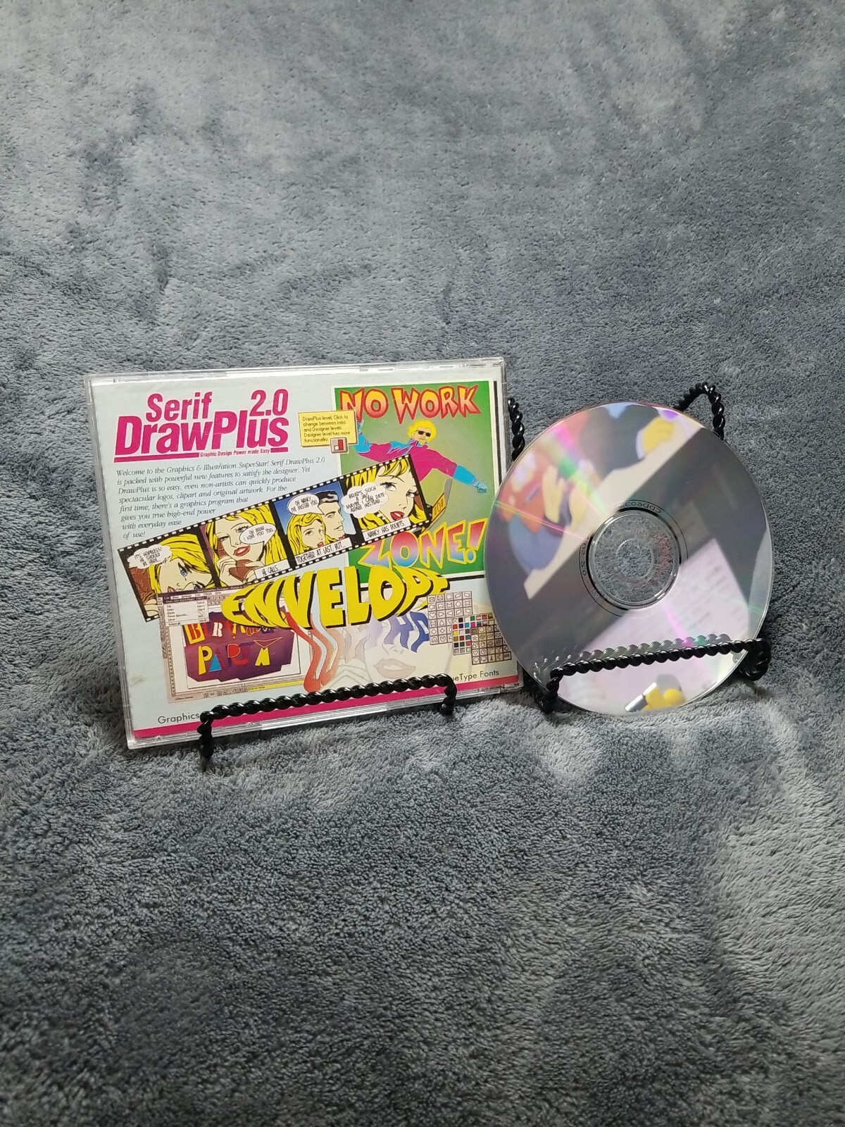 SERIF Draw Plus 2.0 CD-Rom Vintage Windows 95