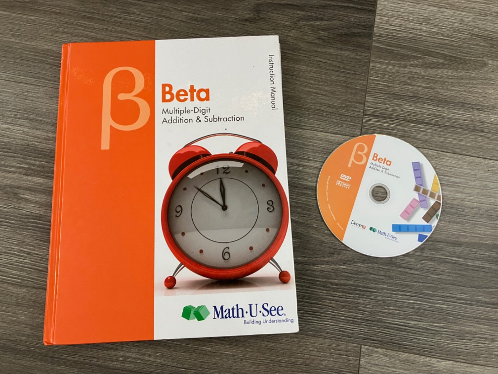 Math-U-See Beta DVD & Instruction Manual Set, 2012 Edition