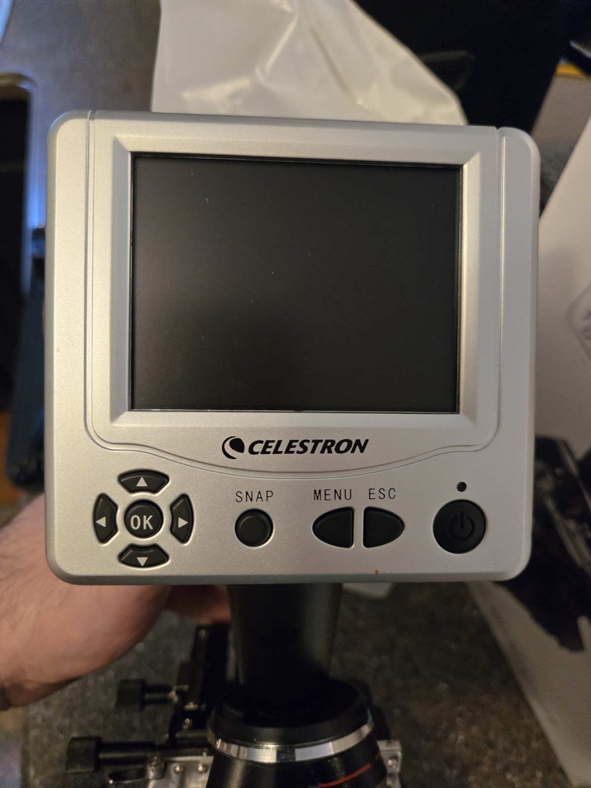Celestron LCD Digital Microscope (44340) With Carrying Bag And Box