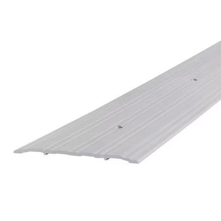 Zoro Select 5Mfj5 Saddle Threshold, Fluted Top, 6 Ft., Alum,  5Mfj5