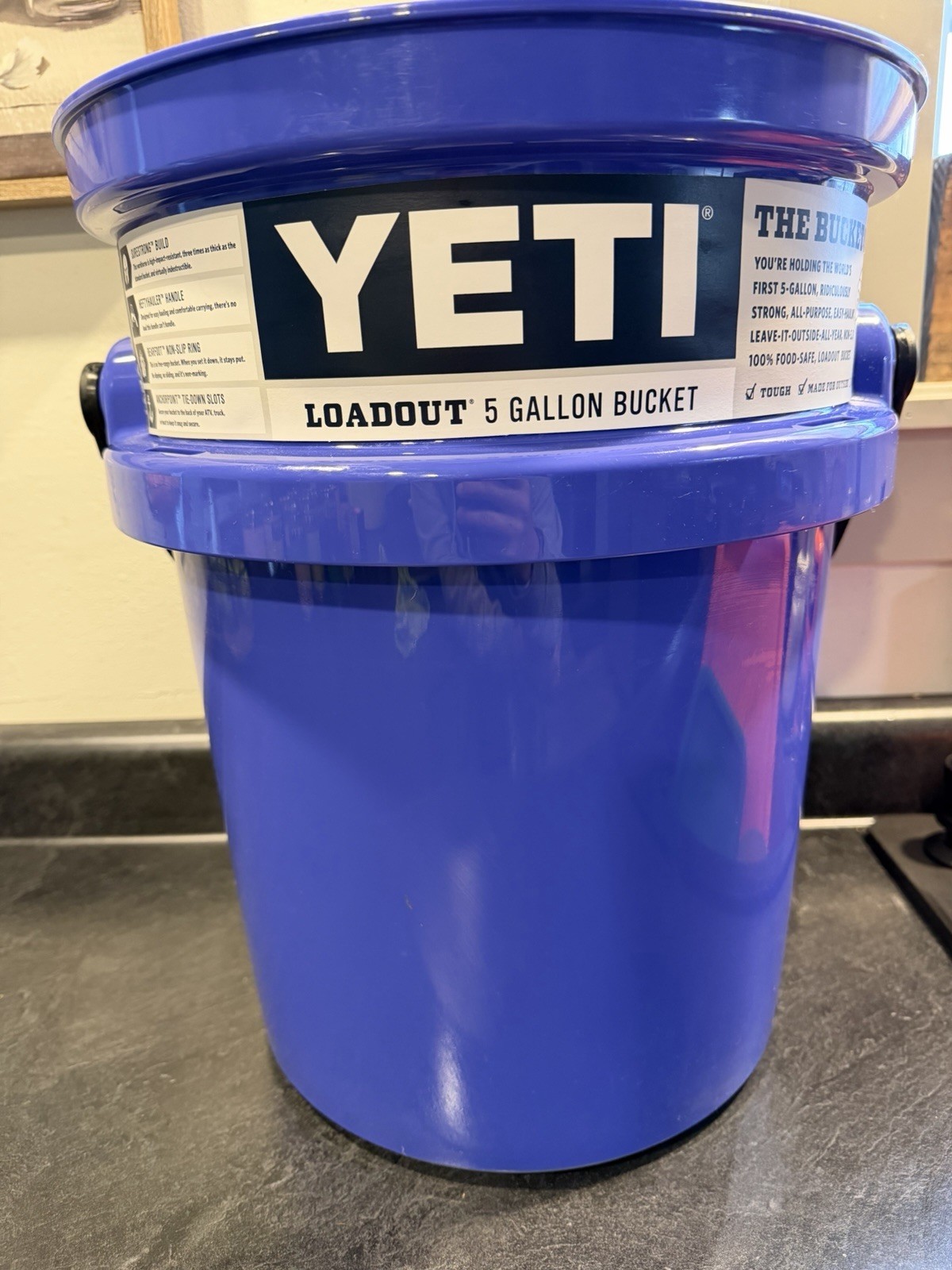 NWT YETI ULTRAMARINE VIOLET 🟣 Loadout 5 Gallon Bucket See Details