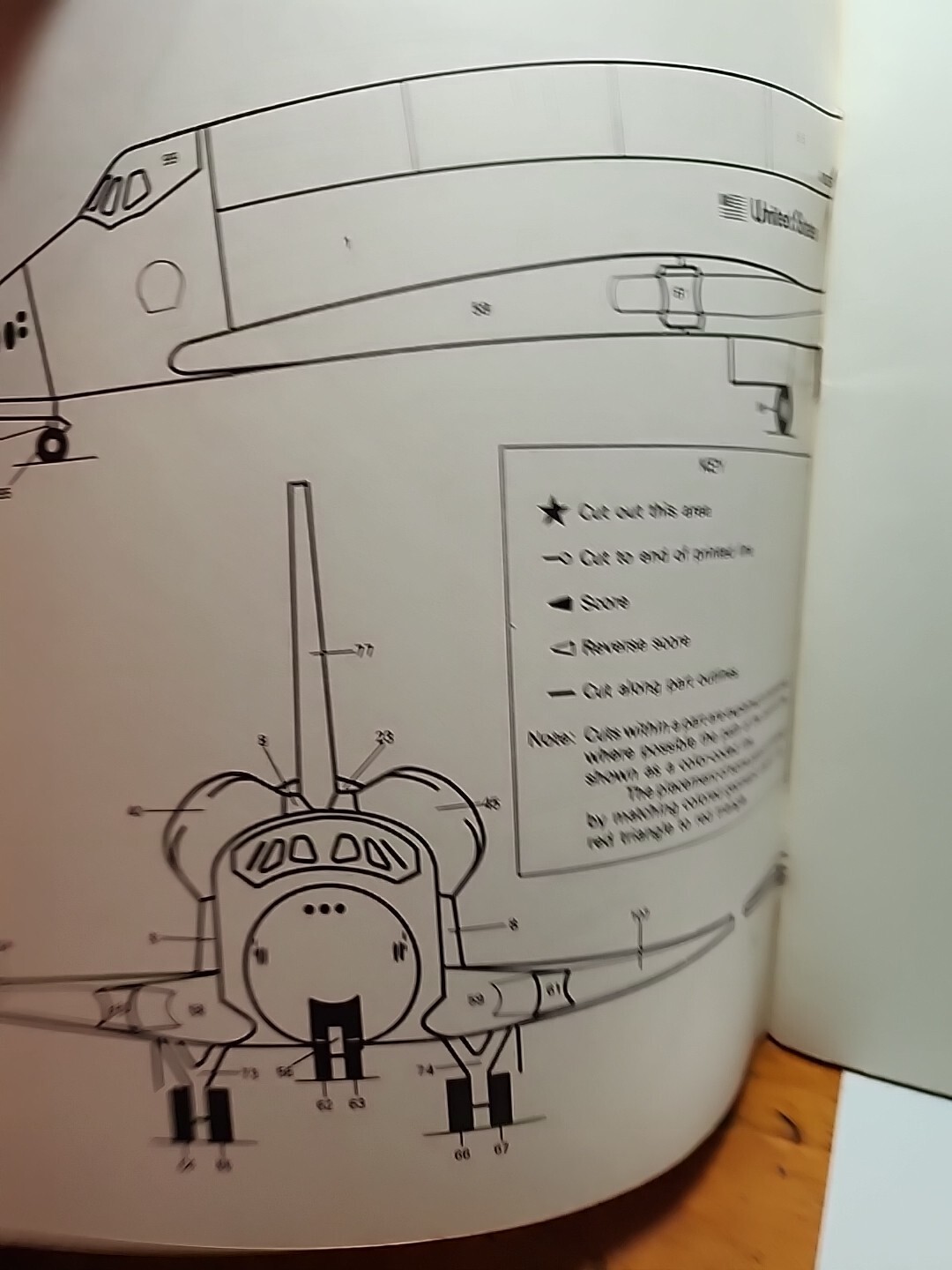 1982 Space Shuttle Build it Yourself Series a Complete Kit In A Book JBX53