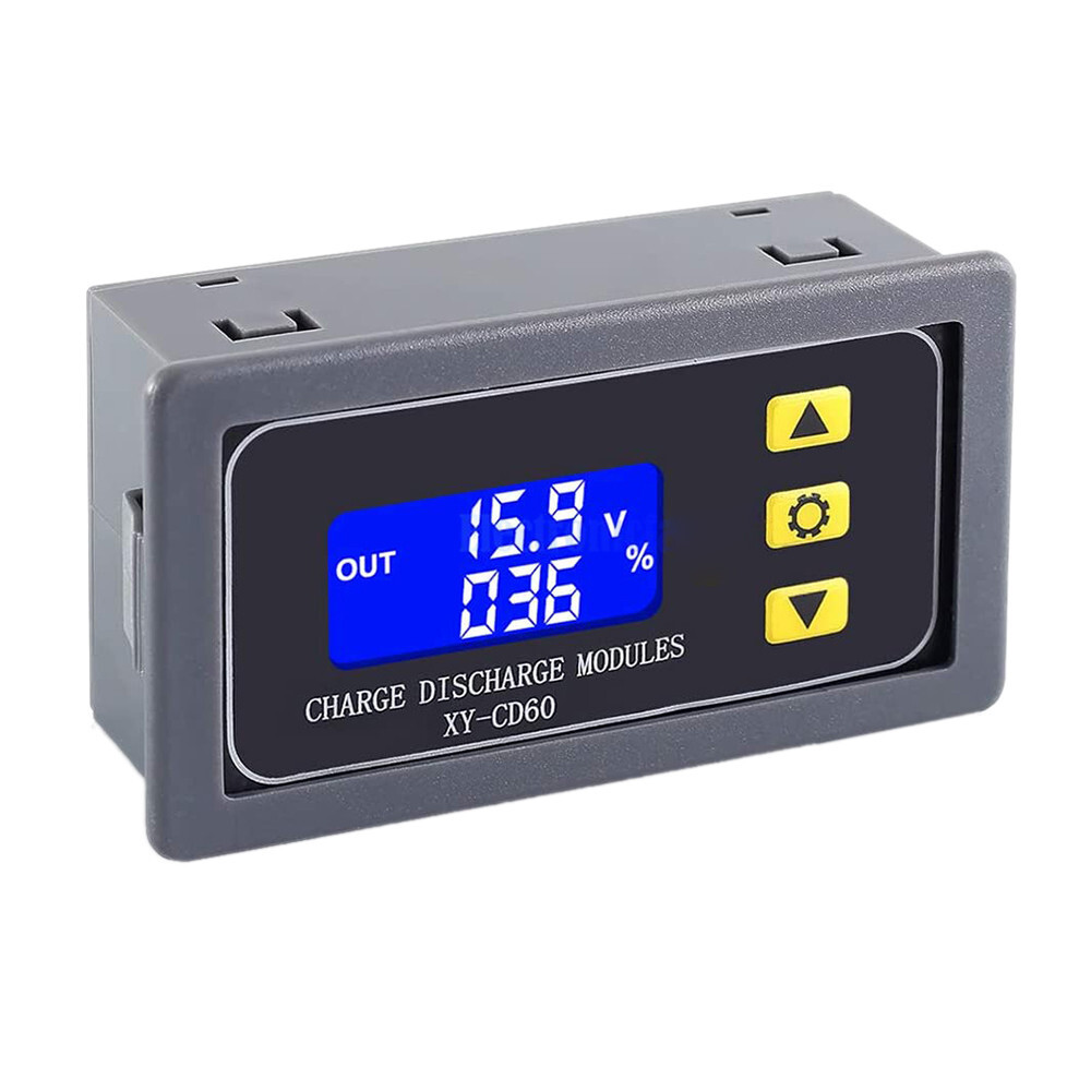 LCD Battery Charger Controller DC 6-60V Charge Discharge Protection Module